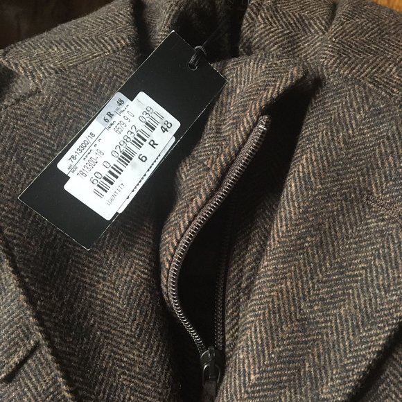 NWT Corneliani Mens Fall Heavy Blazer - Picture 5 of 5